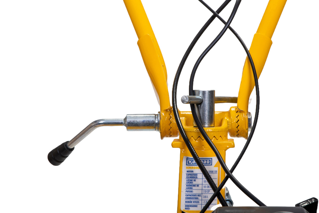 *Promo*Motosapa pe benzina Kamrad, 7CP, 208cc, latime de lucru 80cm. Contine roti de transport, 6, atomico.ro