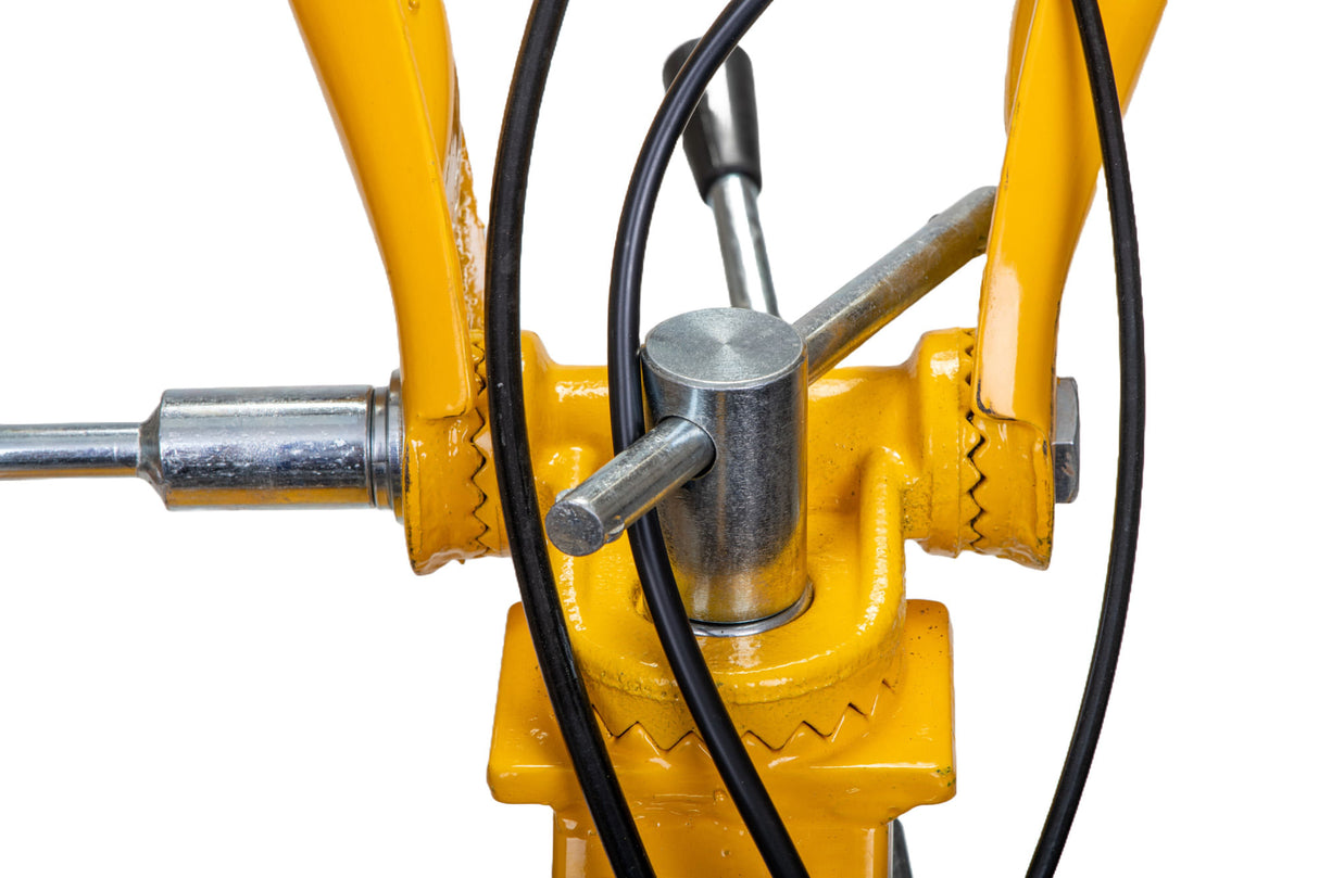 Motosapa pe benzina Kamrad, 7CP, 208cc, latime de lucru 80cm, cu roti de transport, 5, atomico.ro