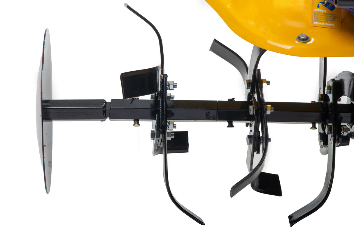 *Promo*Motosapa pe benzina Kamrad, 7CP, 208cc, latime de lucru 80cm. Contine roti de transport, 9, atomico.ro