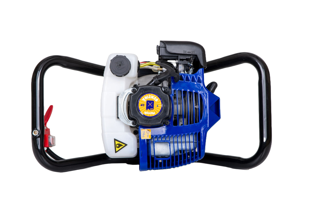 Motoburghiu foreza de pamant Kamrad KMR-520, 7CP, 3 burghie incluse 100, 150 si 200mm, 6, atomico.ro