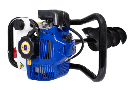 Gradina si Ferma, Motoburghiu foreza de pamant Kamrad KMR-520, 7CP, 3 burghie incluse 100, 150 si 200mm, 4, atomico.ro