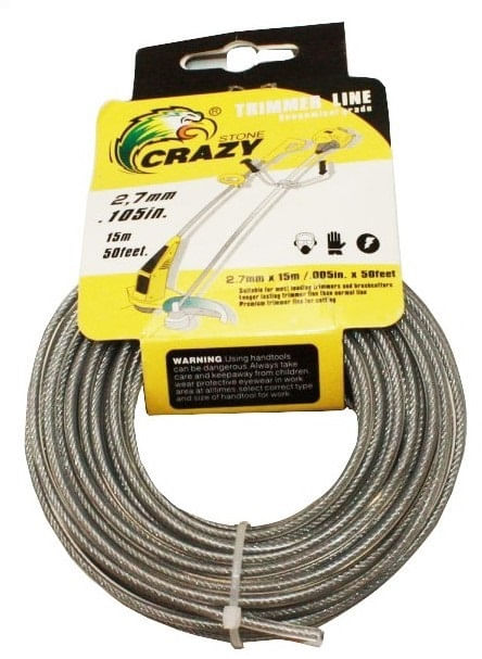 Fir taietor cu insertie metalica 15m - 2.7mm sectiune rotunda mc, 1, atomico.ro