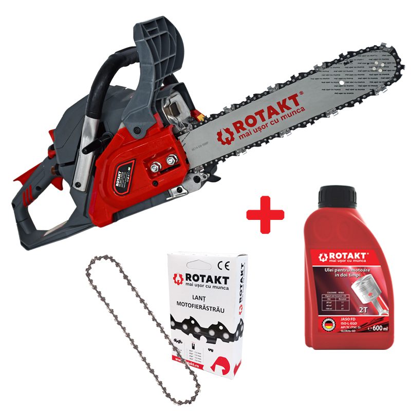 Motofierstru ROTAKT MTF4110S, 1.9 CP, 350 mm + Lant 26.5 dinti+ 1 buc ulei amestec 0.600 ml, 1, atomico.ro