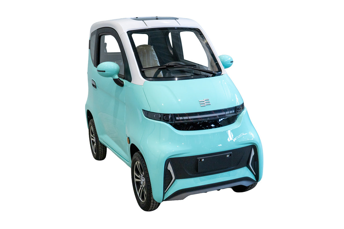 Masina Electrica BLADE CITY Plus 1500W, 25 km/h, autonomie 100 km, Verde-Alb, 2, atomico.ro