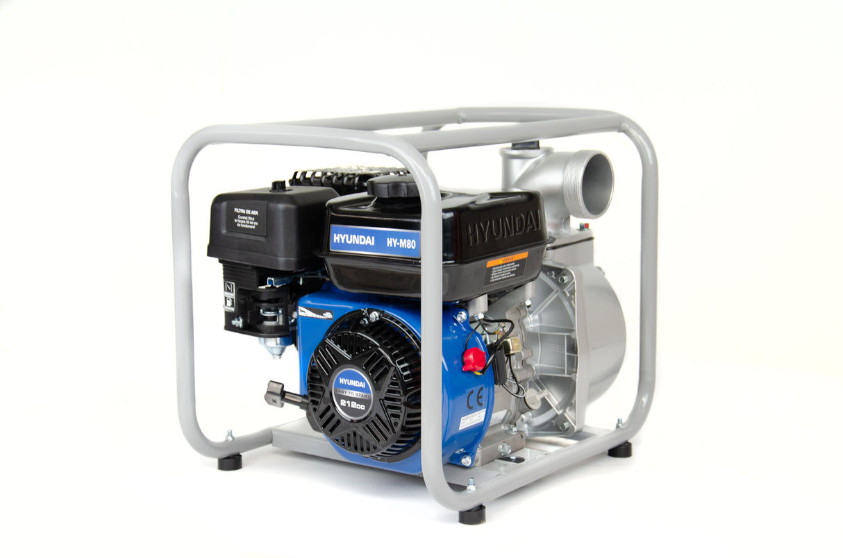 Motopompa ape curate Hyundai HY-M80, 3", 5.8 CP, 966 l/m, 1, atomico.ro