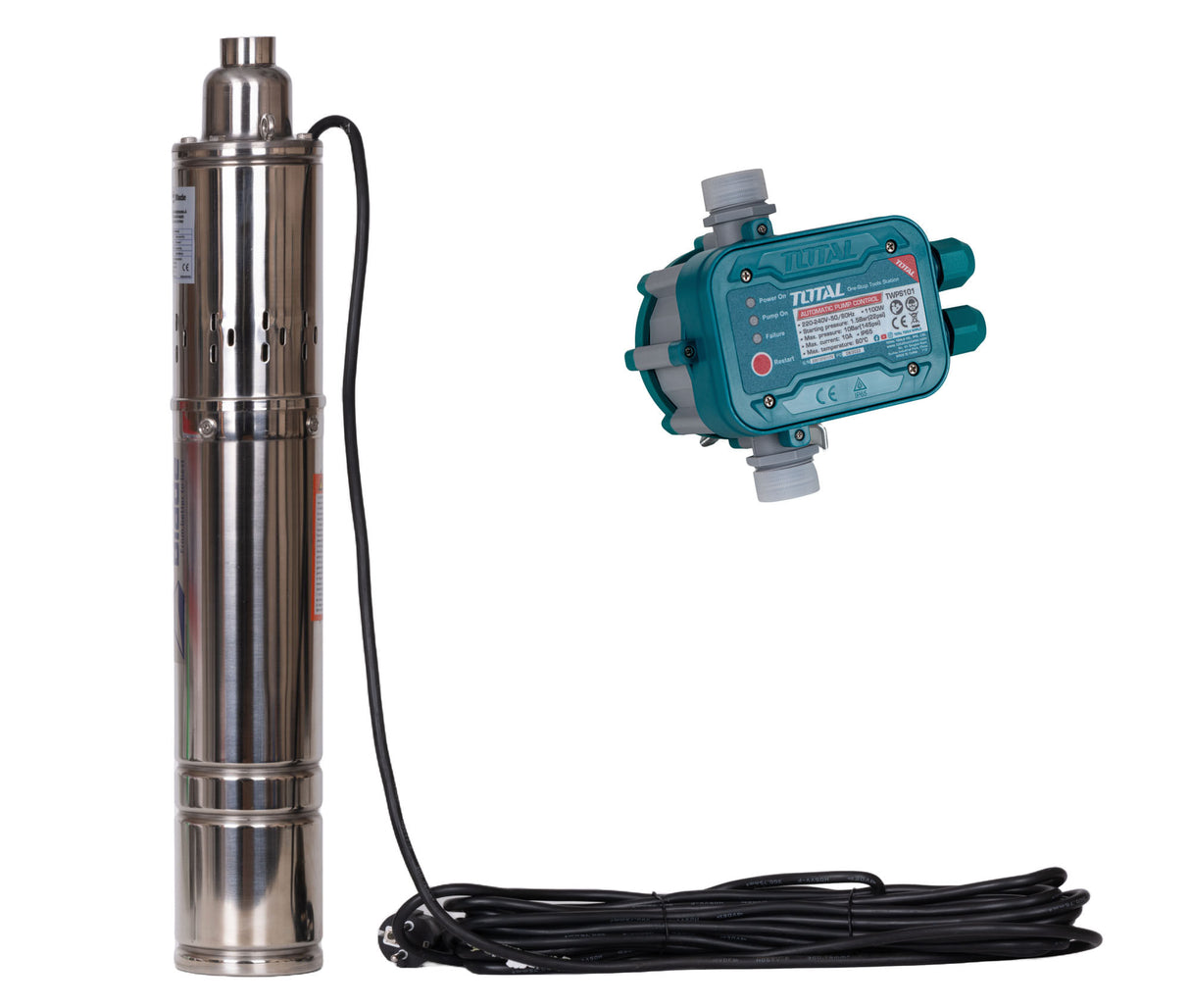 Pompa submersibila apa curata BLADE 4QGD1.2-100-0.75 Pro - 750W, 2550 l/h + presostat, 1, atomico.ro