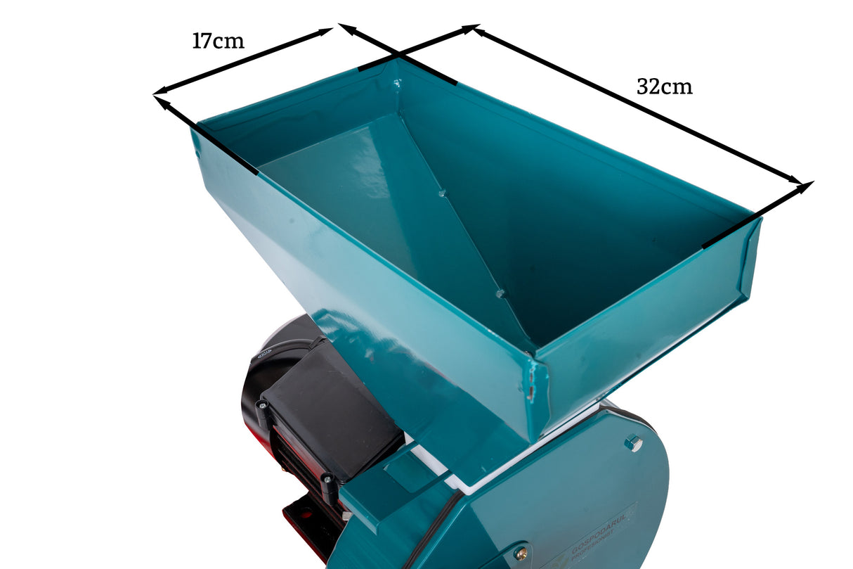 Moara cereale si furaje cuva mare Gospodarul Profesionist GP-1 - 2500W, 200 kg/h, 3000rpm, 8, atomico.ro
