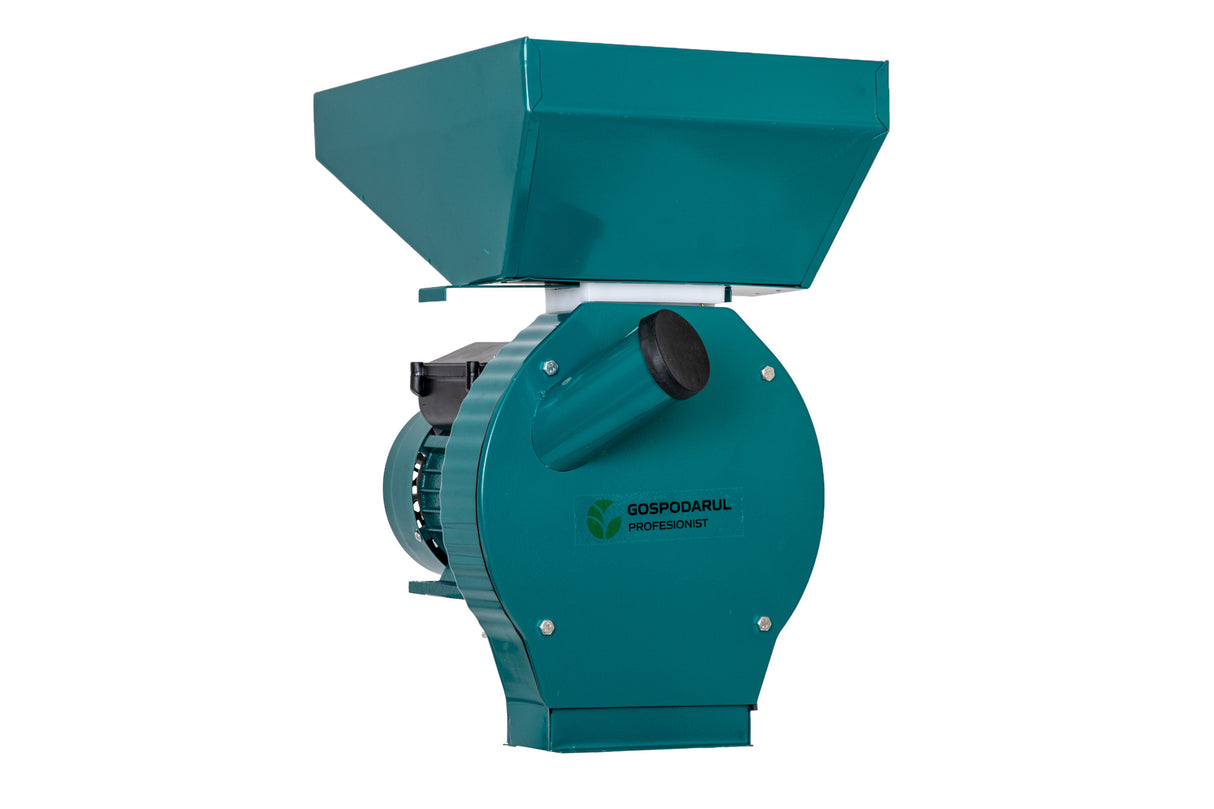 Moara cereale si stiuleti cuva mare Gospodarul Profesionist GP-2 - 3900W, 320 kg/h, 3000rpm + accesoriu furaje, fructe si legume, 6, atomico.ro