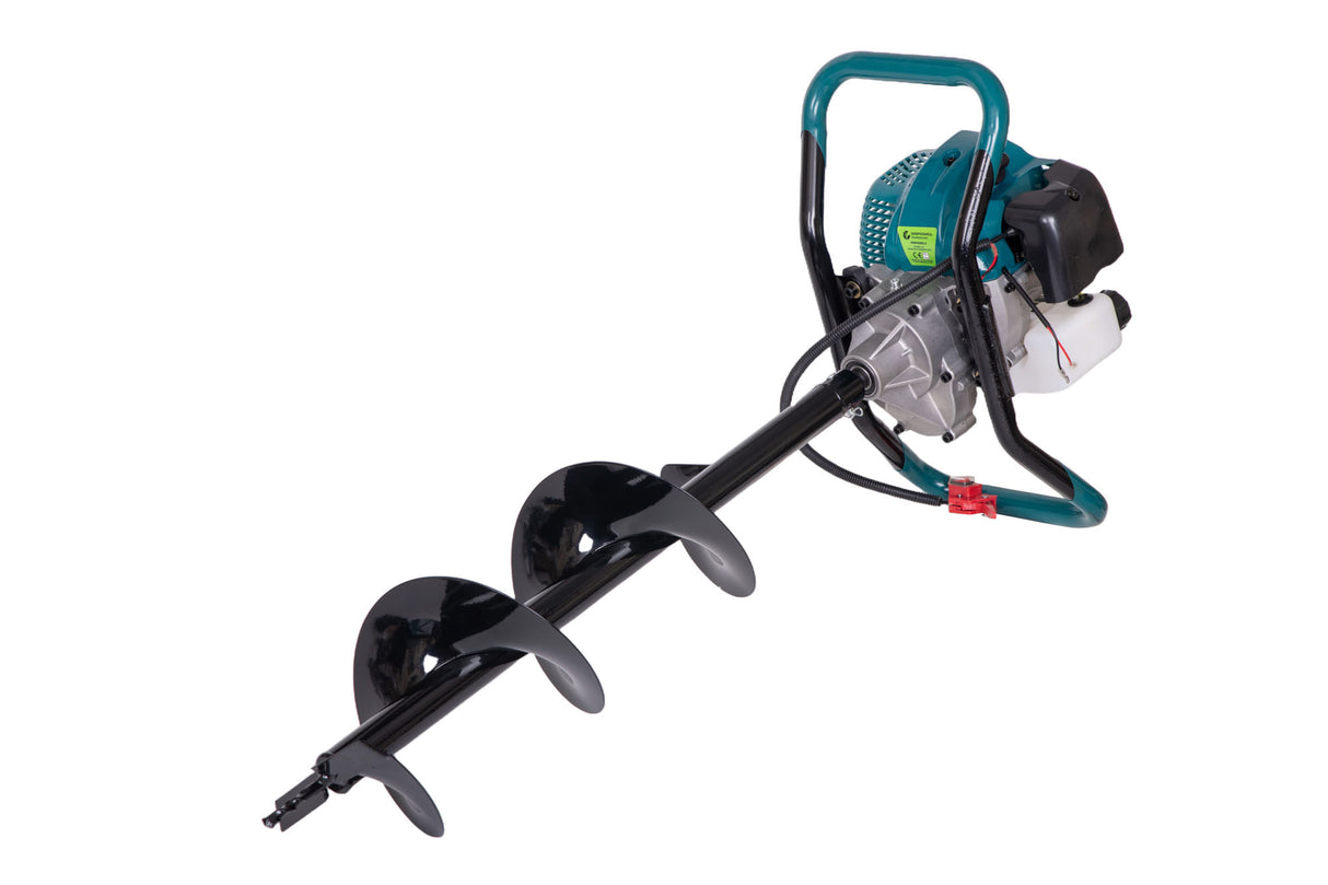 Motoburghiu foreza de pamant Gospodarul Profesionist ED520 - 3 CP, 3 burghie incluse 100,150,200mm, 2, atomico.ro