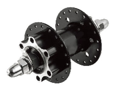 Butuc fata 26, otel, disc, cu bile, 36H, 3/8 x 140 mm (BC 1.37-24T ED), 1, atomico.ro