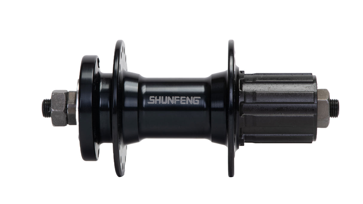 Butuc spate 26 casetat aluminiu disc prindere rapida bile 36H, 3, atomico.ro