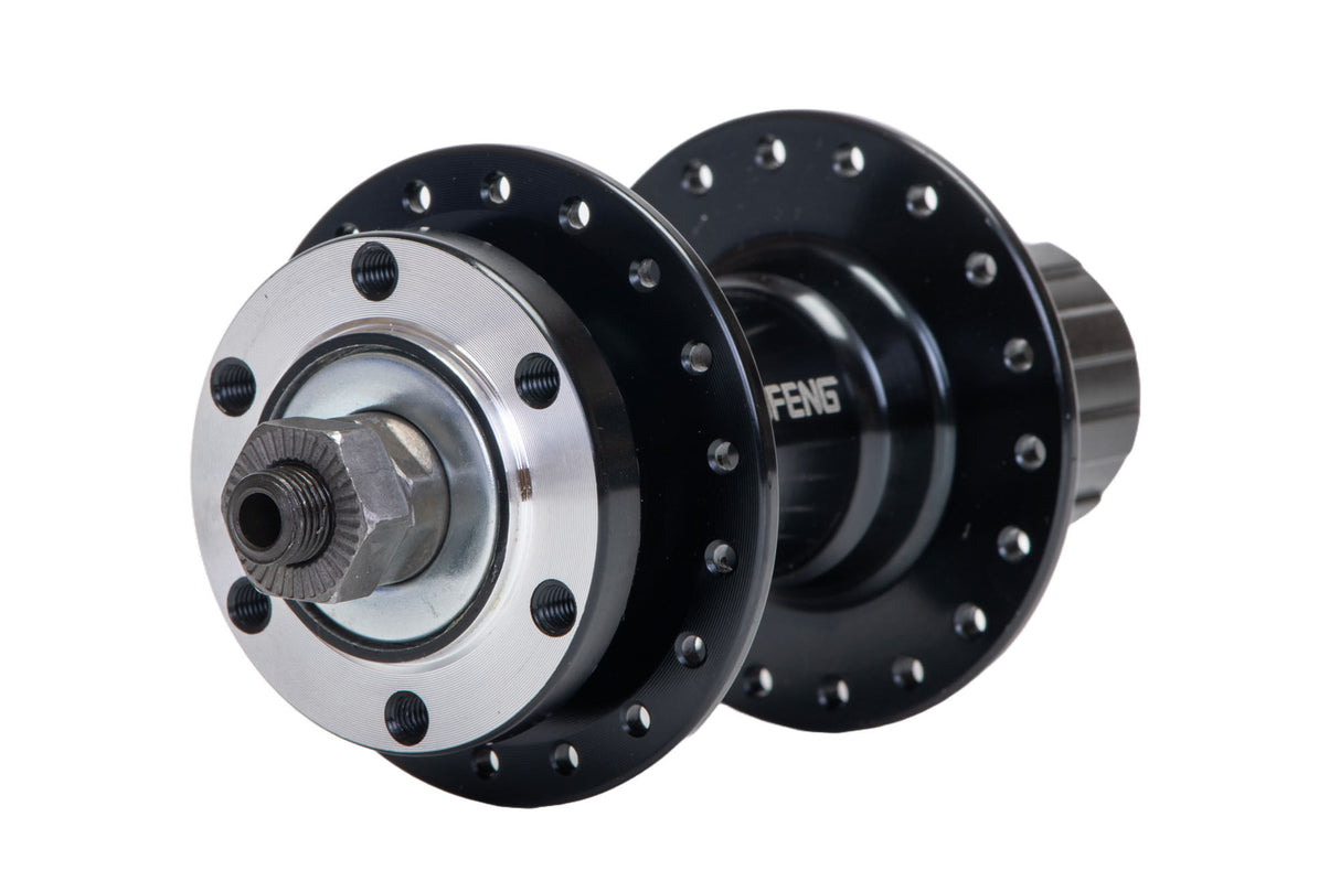 Butuc spate 26 casetat aluminiu disc prindere rapida bile 36H, 4, atomico.ro