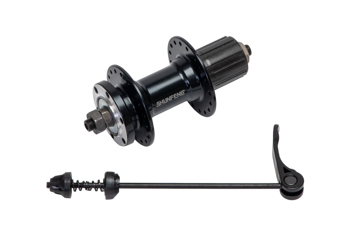 Butuc spate 26 casetat aluminiu disc prindere rapida bile 36H, 2, atomico.ro