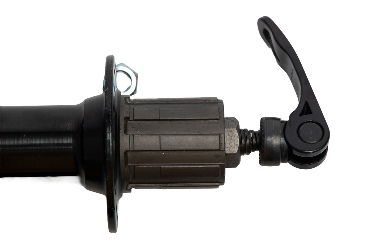 Butuc spate 26, casetat, aluminiu, disc, prindere rapida, cu rulment, 32H, 4, atomico.ro