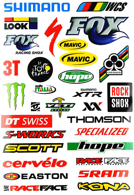 Set stickere bicicleta, 1, atomico.ro