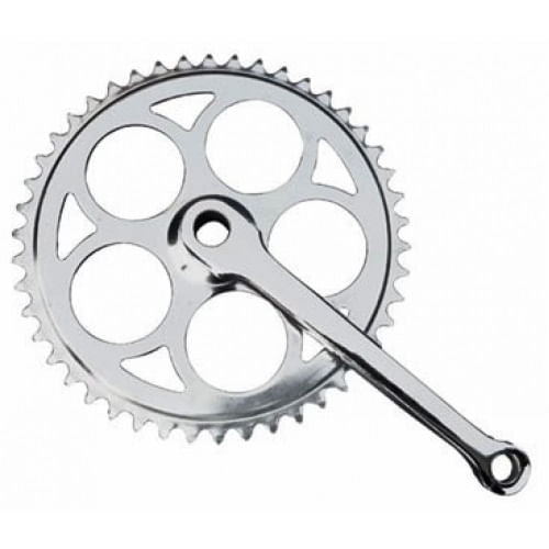 Angrenaj pedalier 1 foaie, rotund, 46T, 1, atomico.ro