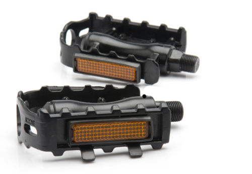 Pedale aluminiu drepte, negre, 1, atomico.ro