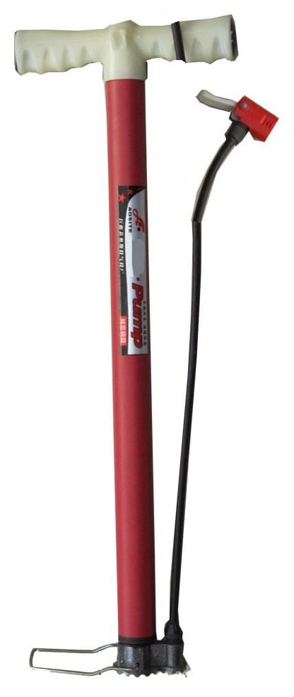 Pompa podea cu maner plastic alb, mare (57 x 35 cm), 1, atomico.ro