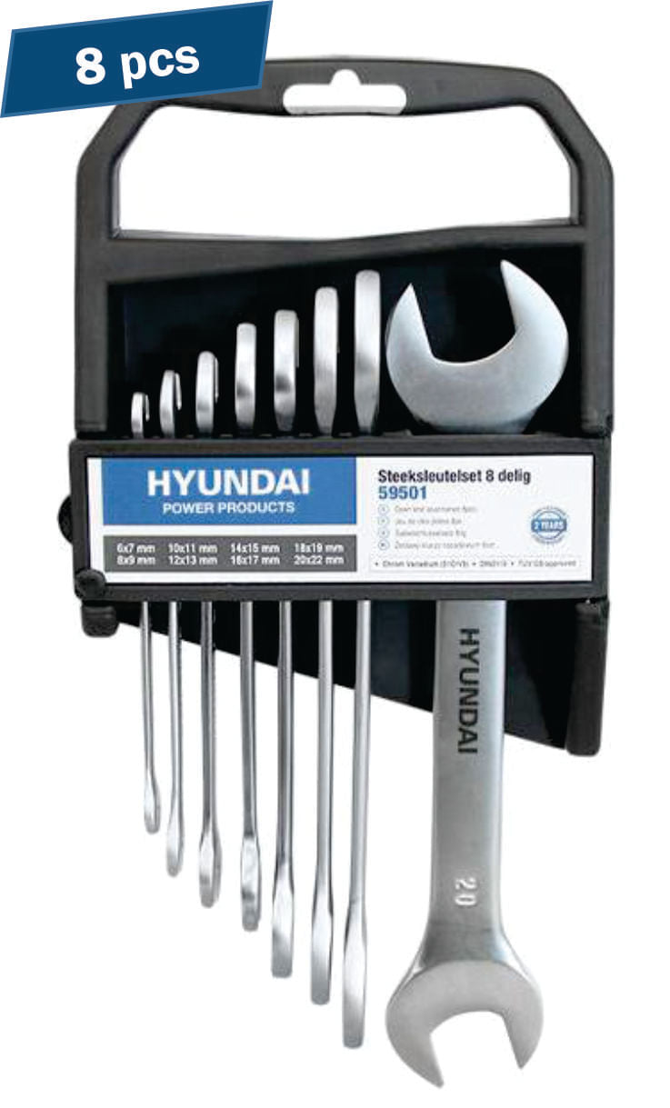Set 8 chei fixe 6-22 HYUNDAI HY-59501, 1, atomico.ro