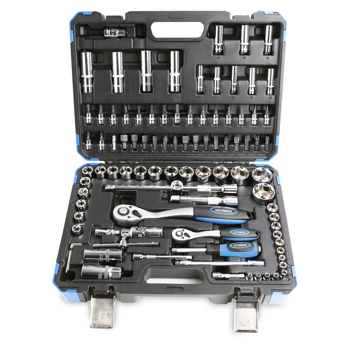Trusa scule 94 piese cu biti HYUNDAI HY-59655, 1, atomico.ro
