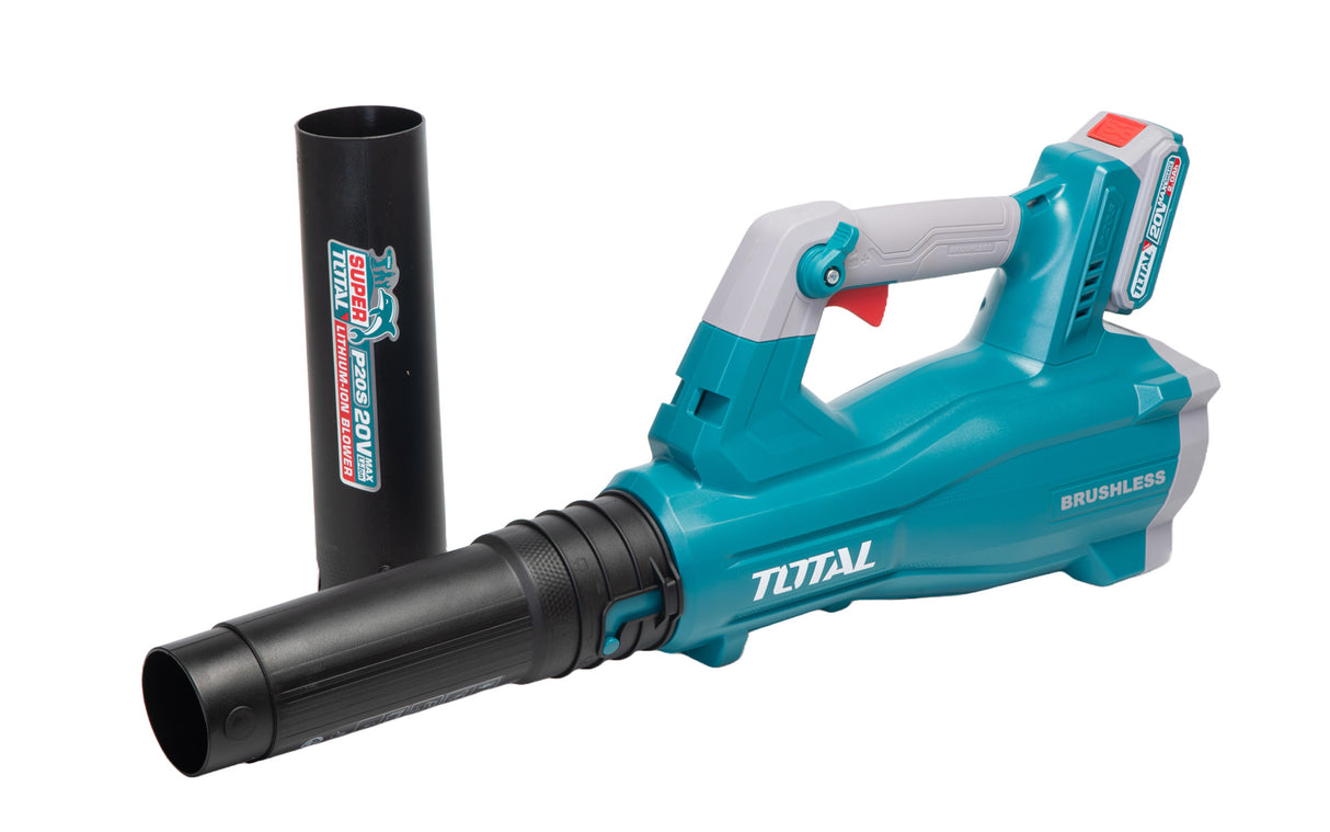 Suflanta de frunze pe acumulator TOTAL, 20V, LI-ION INCLUDE ACUMULATOR SI INCARCATOR, 2, atomico.ro