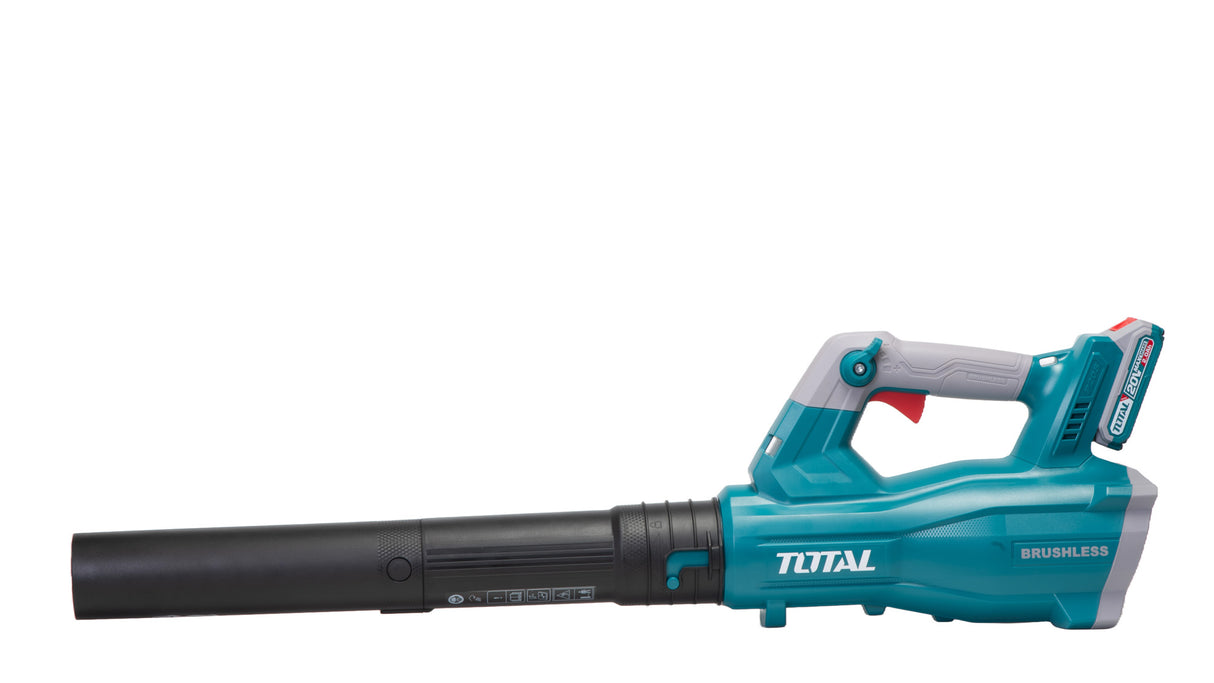 Suflanta de frunze pe acumulator TOTAL, 20V, LI-ION INCLUDE ACUMULATOR SI INCARCATOR, 3, atomico.ro