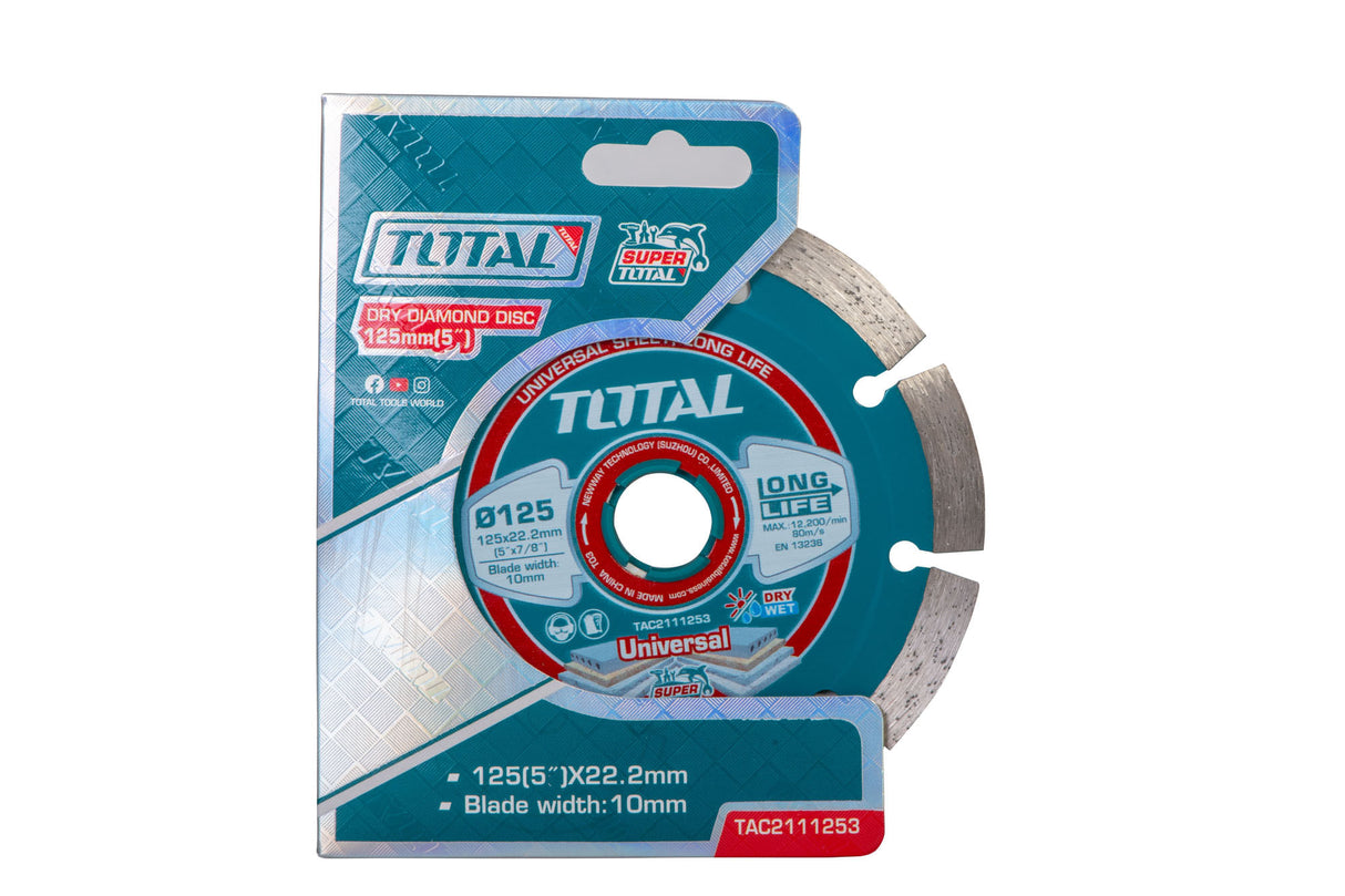 Disc debitare beton Total Industrial - 125mm TAC2111253, 3, atomico.ro