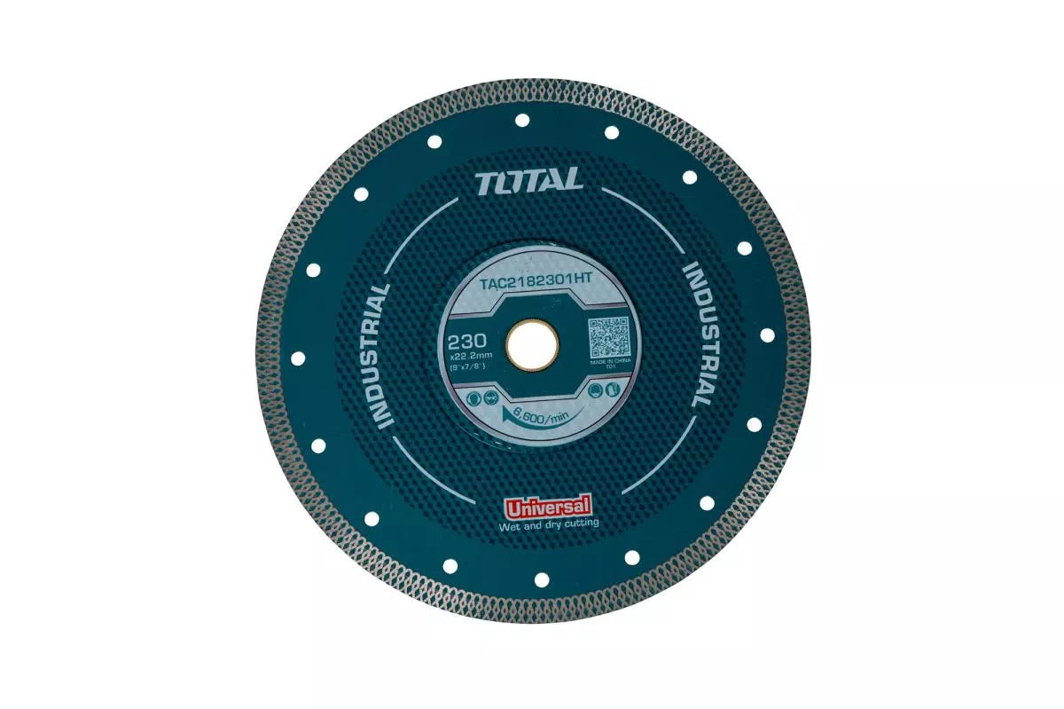 Disc diamantat ultrasubtire TOTAL Industrial 230x22.2 mm, 2, atomico.ro