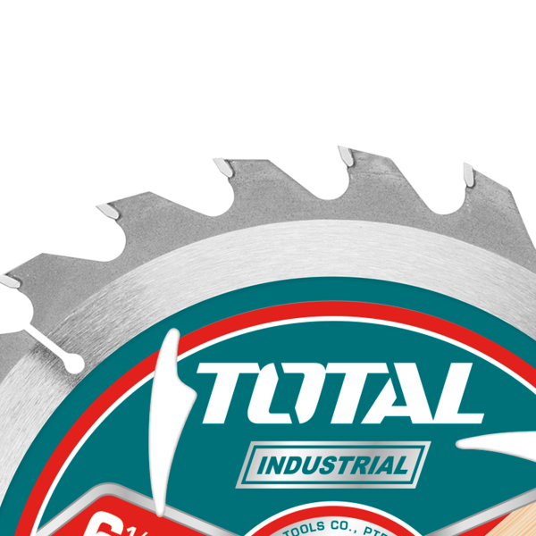 Set discuri lemn TOTAL 165 mm, 24 dinti, ultra subtiri, ax 20 mm, 2 bucati, 2, atomico.ro