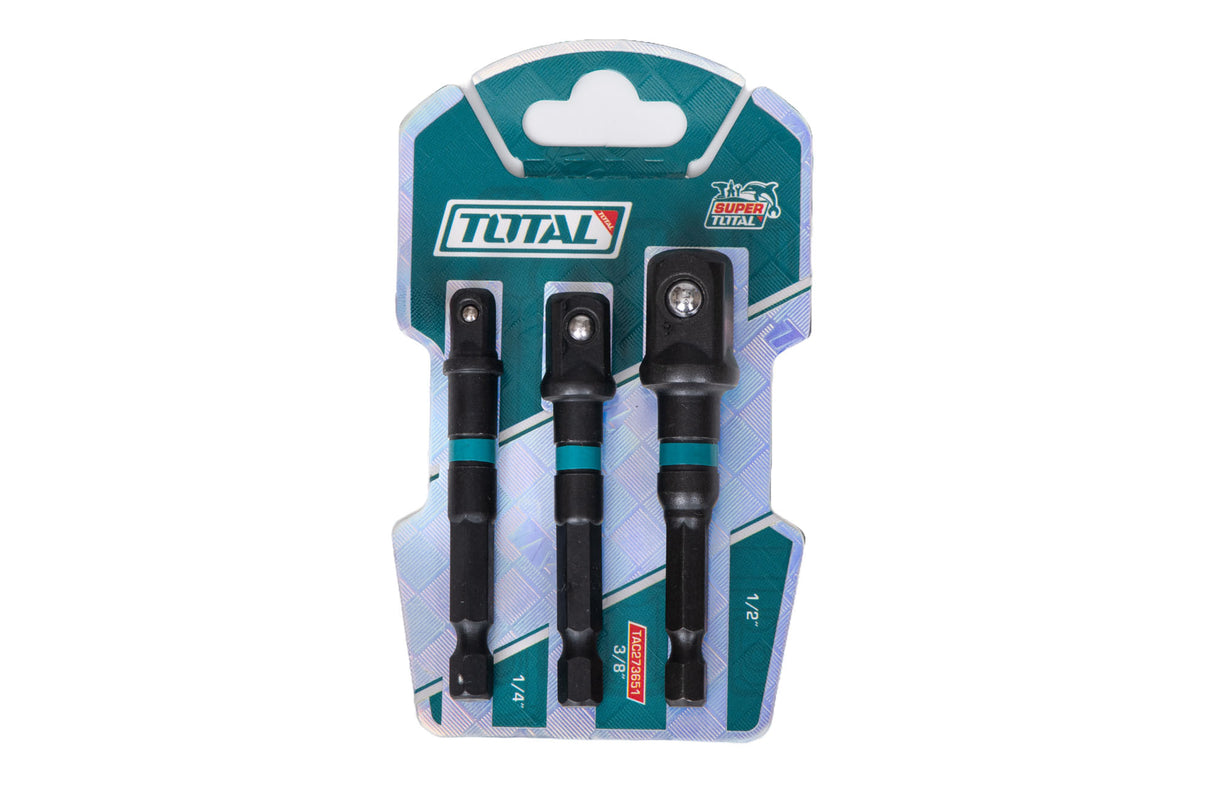 Set 3 adaptoare TOTAL 1/4, 3/8,1/2, 7, atomico.ro