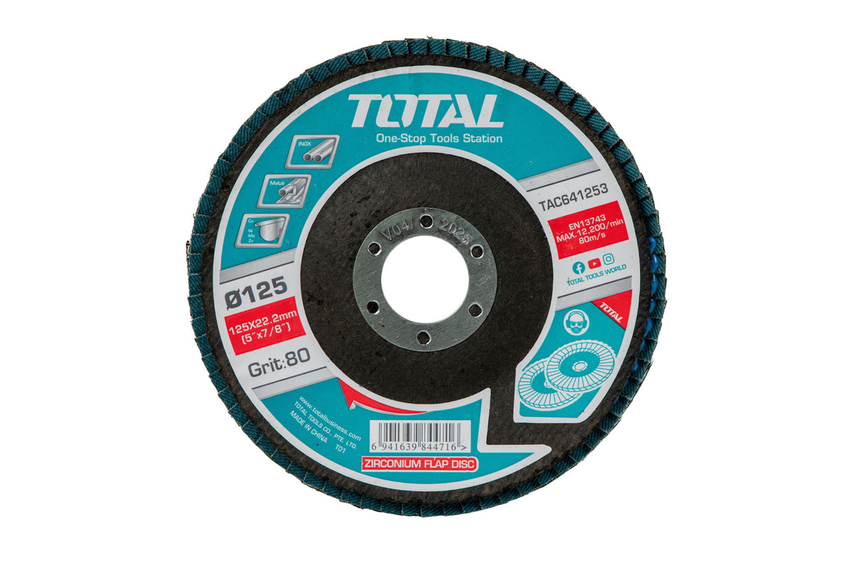Disc abraziv cu zirconiu 115mmx22mm. P40, 2, atomico.ro
