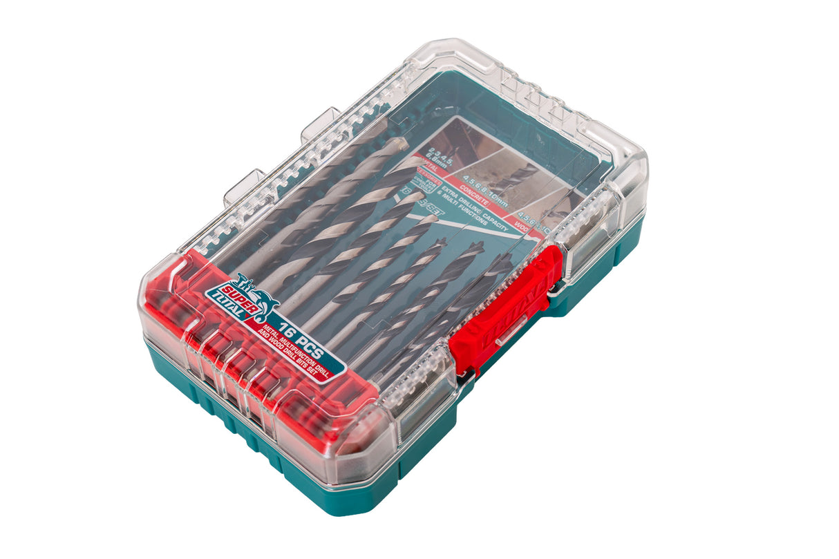 Set 16 buc. burghie metal TOTAL pentru beton si lemn, 3, atomico.ro