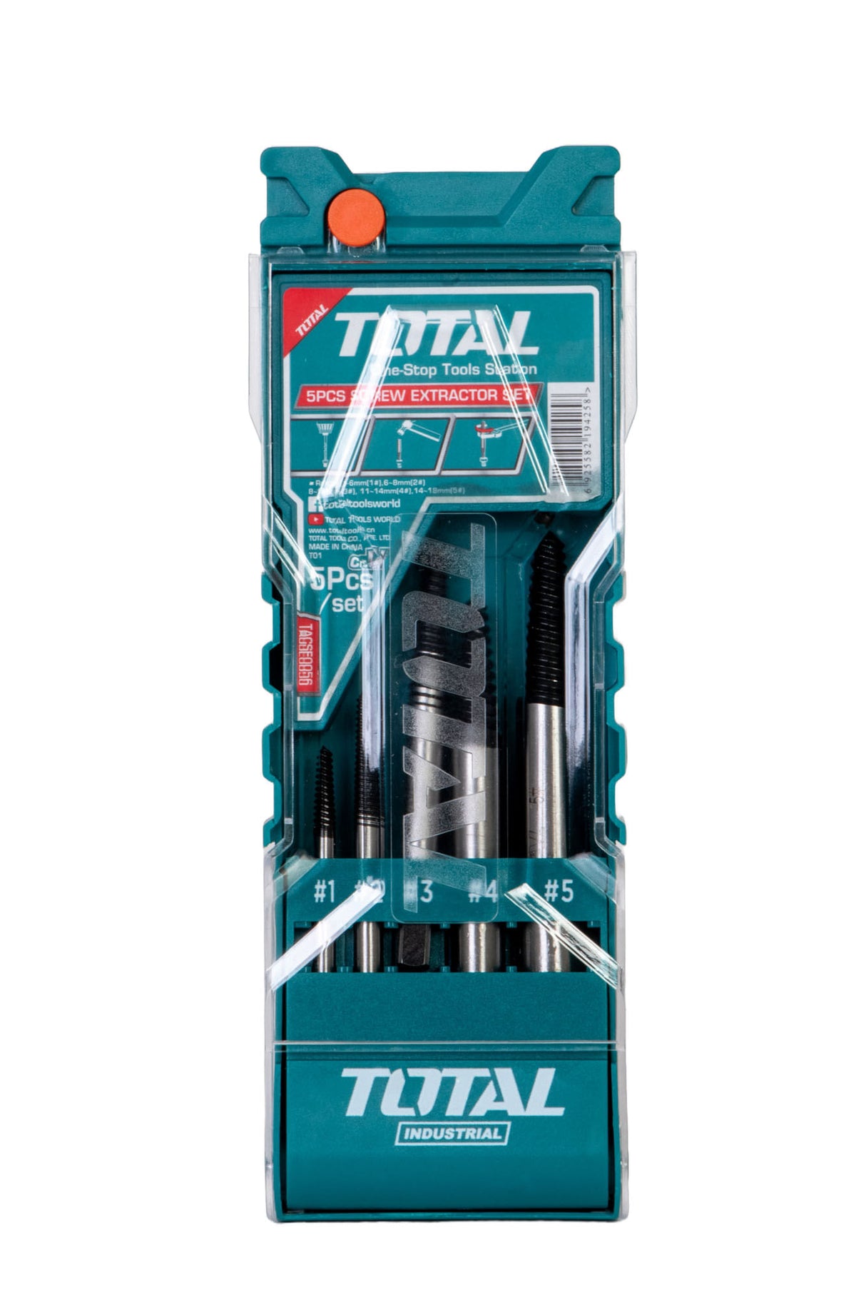 Set 5 buc extractor de suruburi TOTAL, 3, atomico.ro