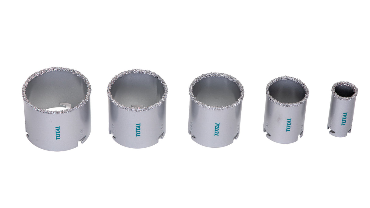 Set carote TOTAL pentru zidarie 33mm, 53mm, 67mm, 73mm, 83mm, 3, atomico.ro