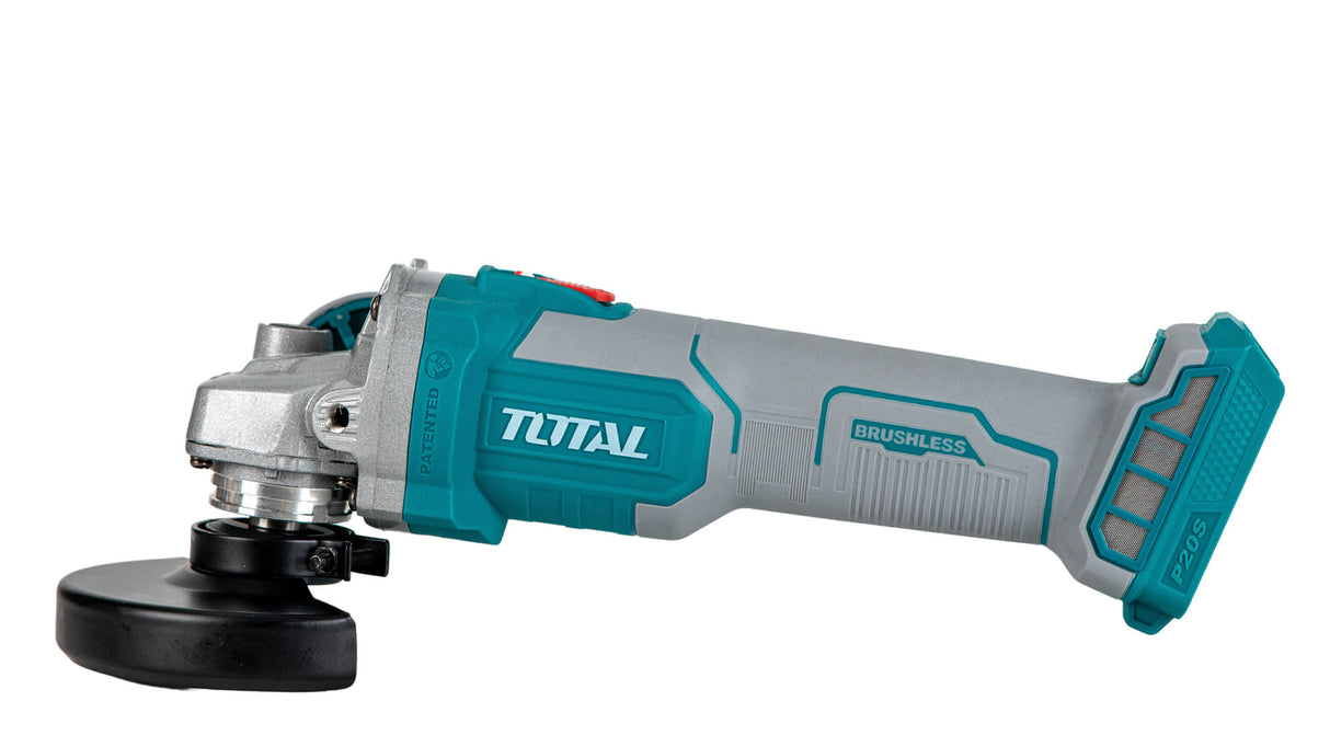 Polizor unghiular TOTAL Industrial, Li-Ion, 20V, 115mm, Nu include acumulator si incarcator, 4, atomico.ro