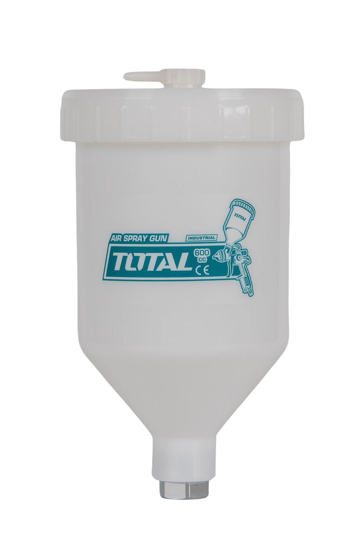 Pistol de vopsit TOTAL Industrial-HVLP- 1.4mm - 600ml, 5, atomico.ro