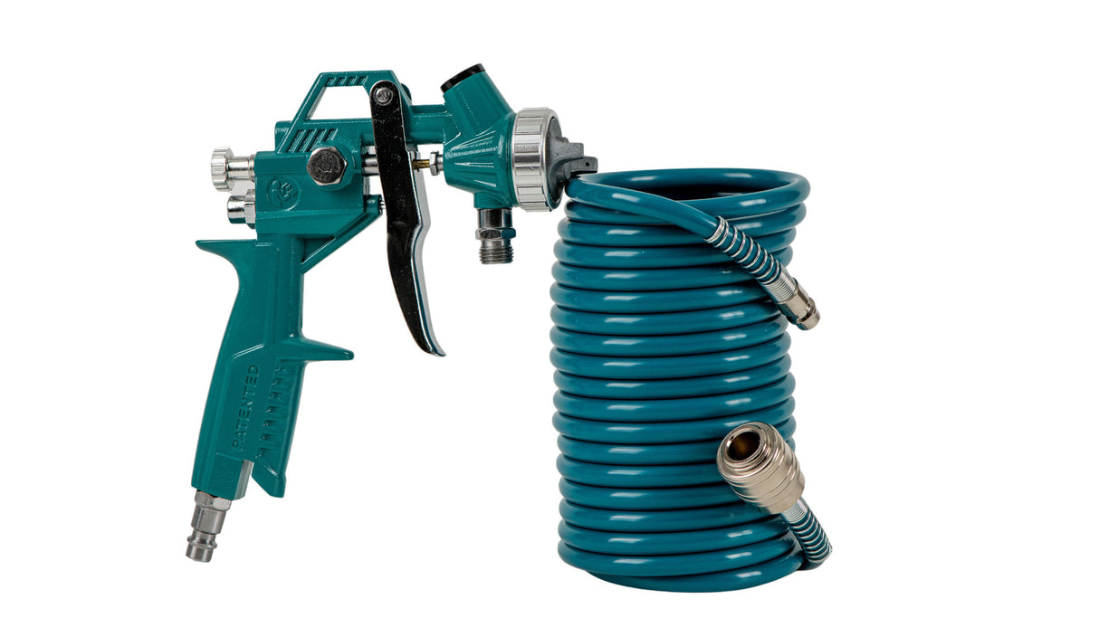 Kit 5 piese TOTAL pentru suflat, umflat, spalat, vopsit si furtun 5m pentru compresor, 4, atomico.ro