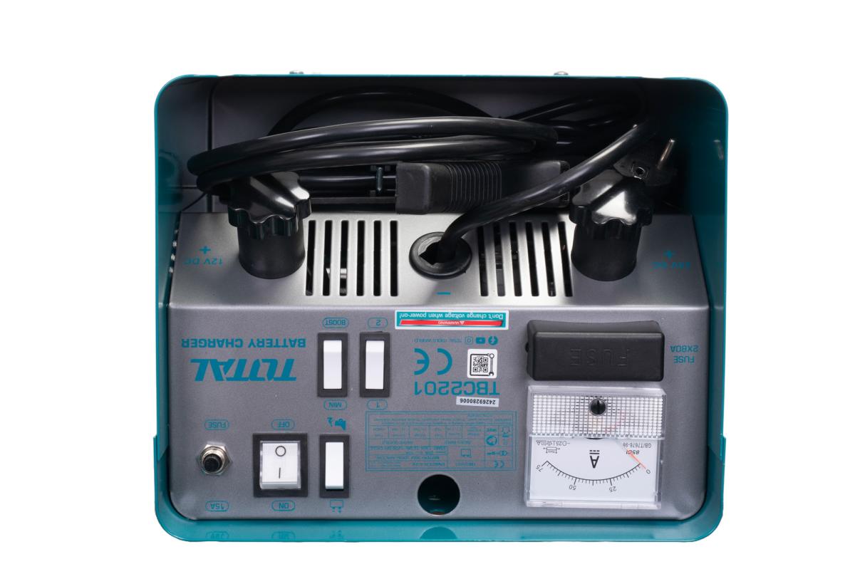 Redresor robot pornire auto Total, 12/24V, 70-300Ah, 5, atomico.ro