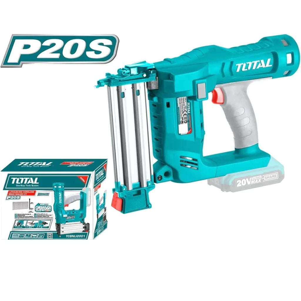 Pistol pentru cuie cu acumulator TOTAL Industrial, 20V nu include incarcator si acumulator, 6, atomico.ro