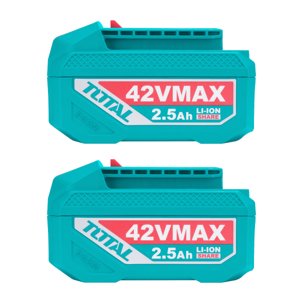 Set TOTAL 2 acumulatori 42V 2.5Ah si incarcator, Li-Ion, 5, atomico.ro