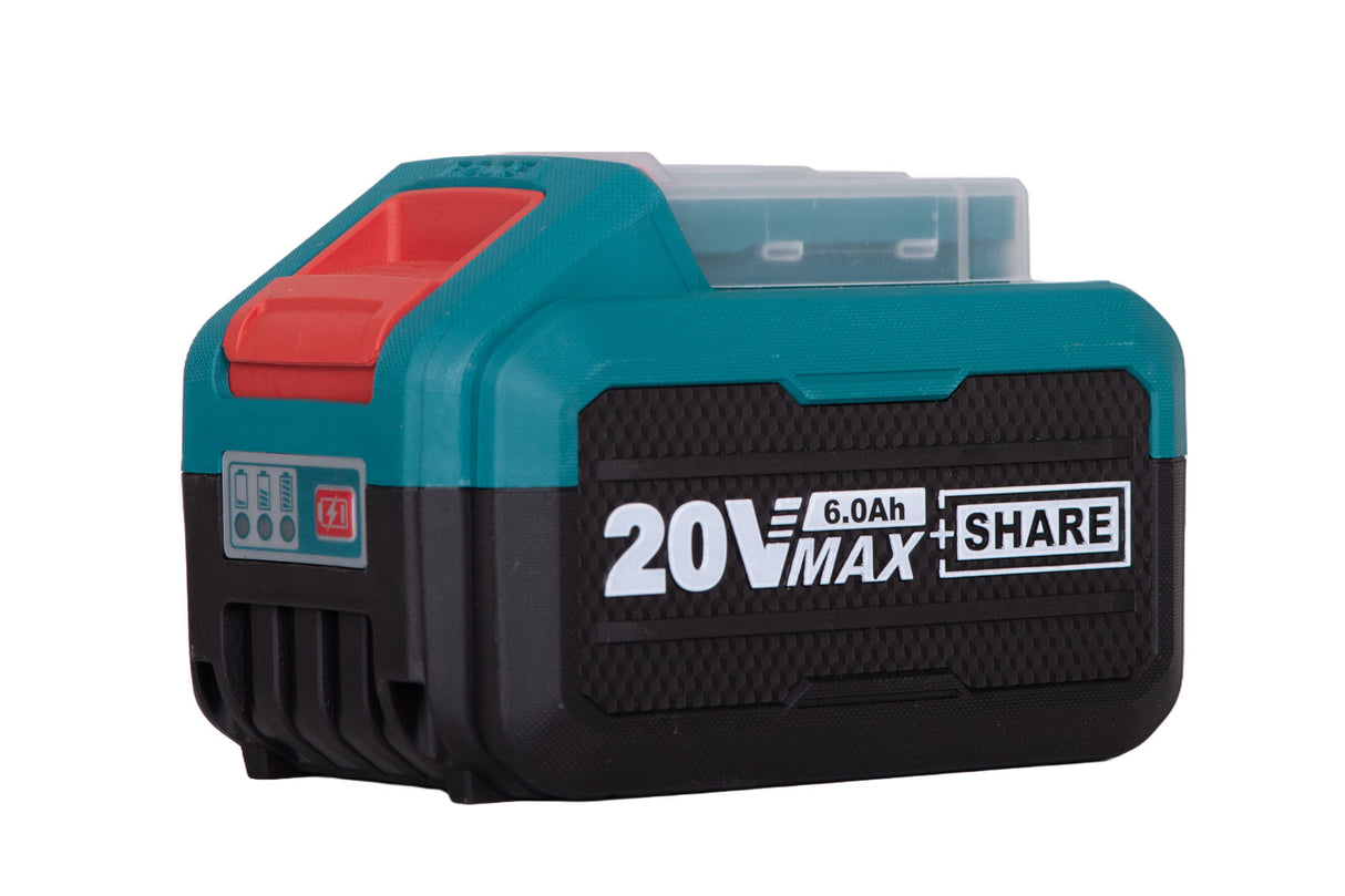 Acumulator TOTAL, 20V-6.0Ah INDUSTRIAL, 1, atomico.ro