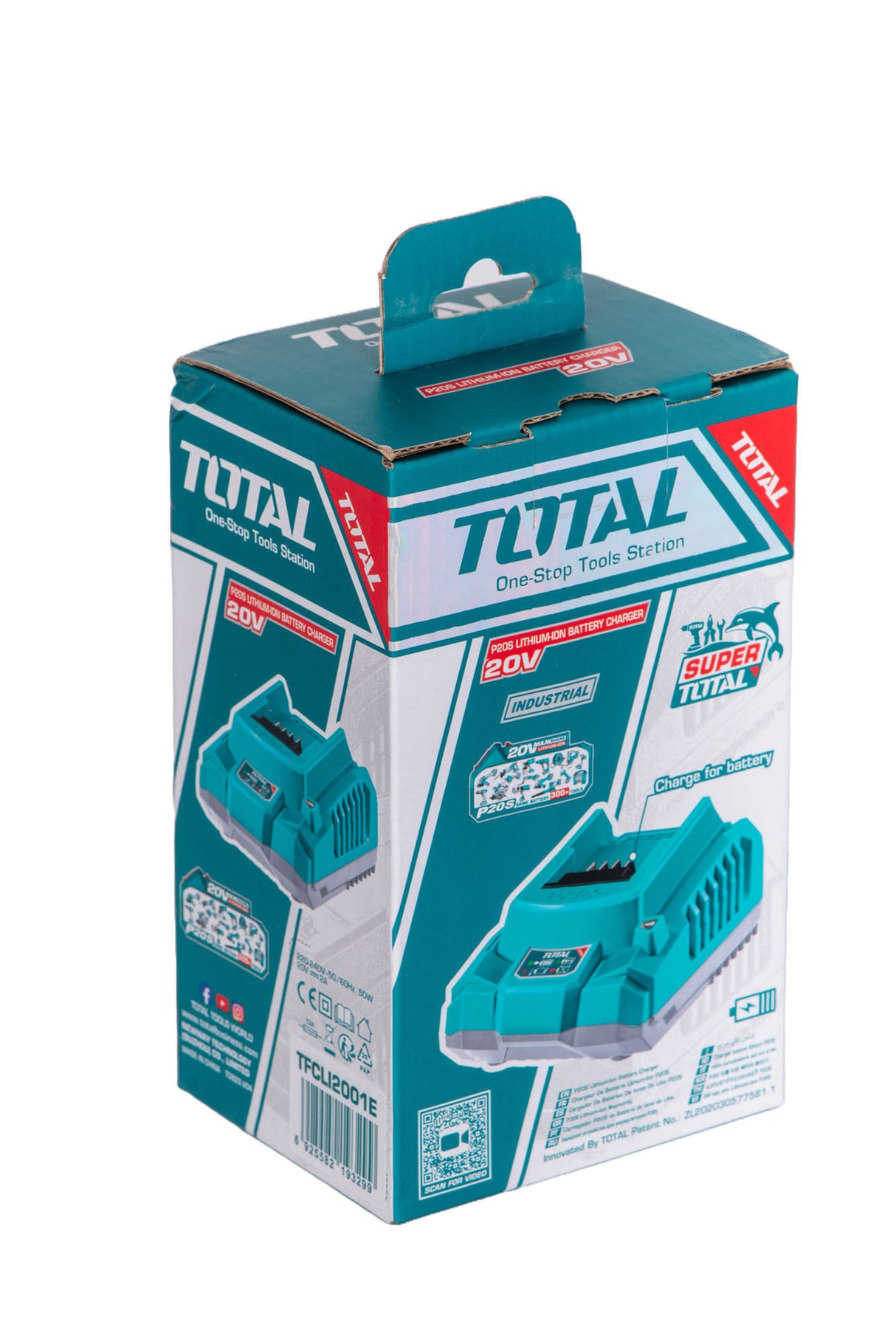 Incarcator rapid TOTAL Industrial - 20V - 2.0Ah, 3, atomico.ro