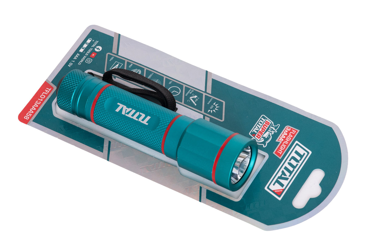 Lanterna portabila din aluminiu Total Industrial, 250 lumeni, 3, atomico.ro