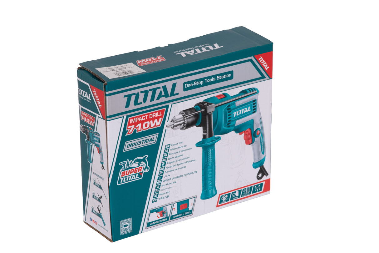 Masina de gaurit cu percutie - 710W, 3000 rpm, 6, atomico.ro