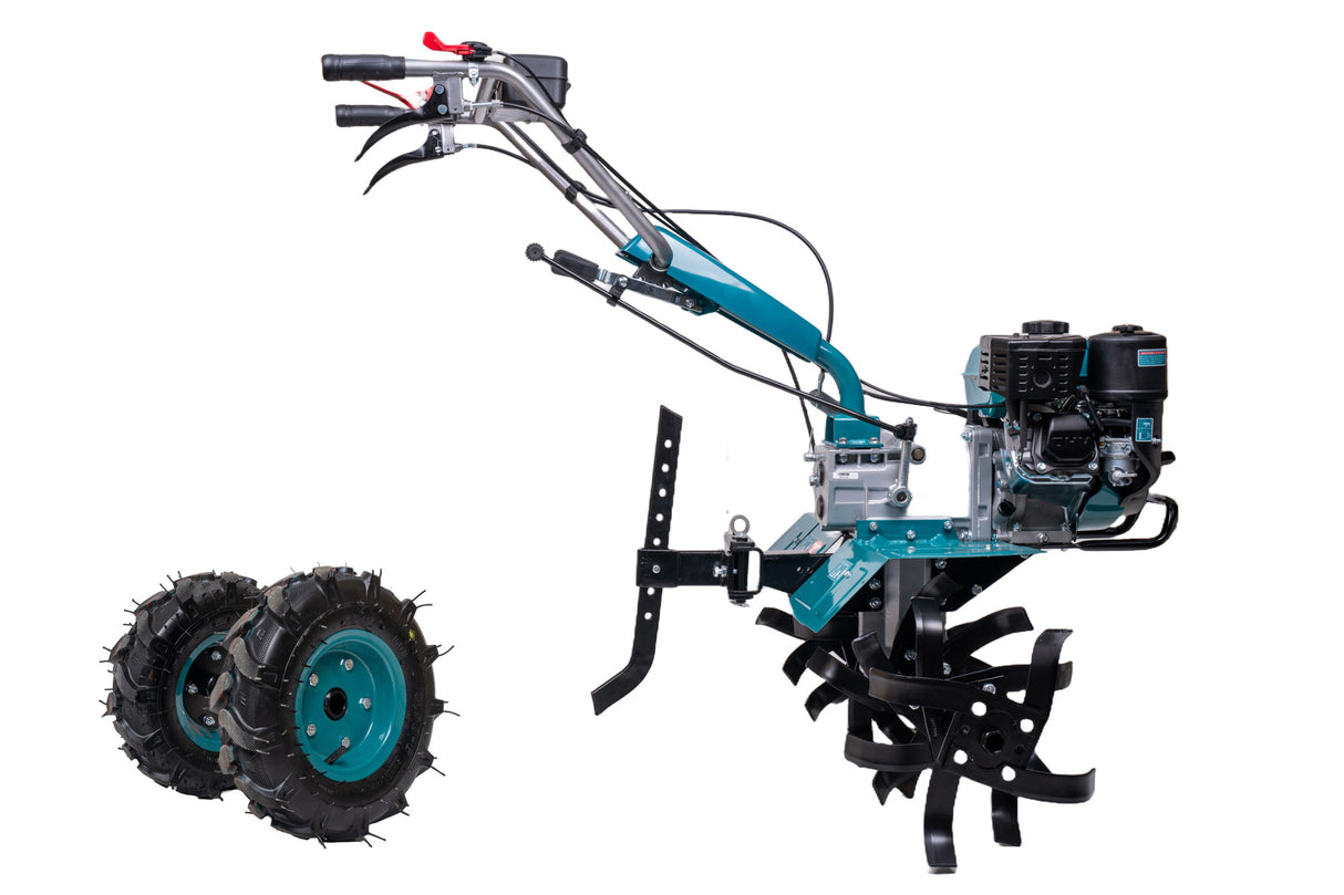 Motocultor pe benzina TOTAL, 7 CP cu freze si roti de transport, 1, atomico.ro