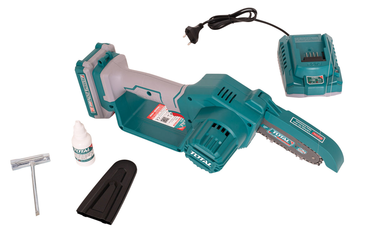 Fierastrau electric TOTAL pentru crengi – 5" (13 cm) 20V (include acumulator si incarcator), 5, atomico.ro