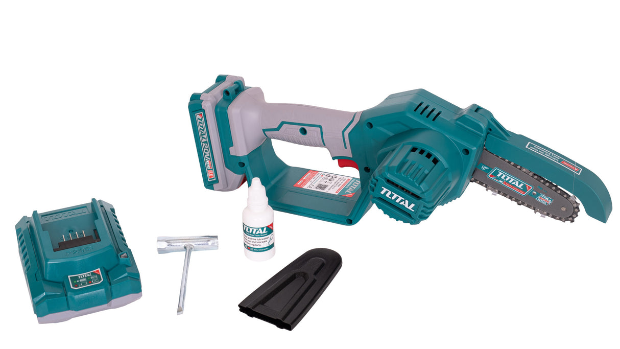 Fierastrau electric TOTAL pentru crengi – 5" (13 cm) 20V (include acumulator si incarcator), 4, atomico.ro