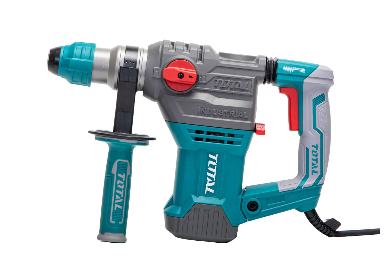 Ciocan rotopercutor Total 5.5J, 1500W - SDS plus, 2, atomico.ro