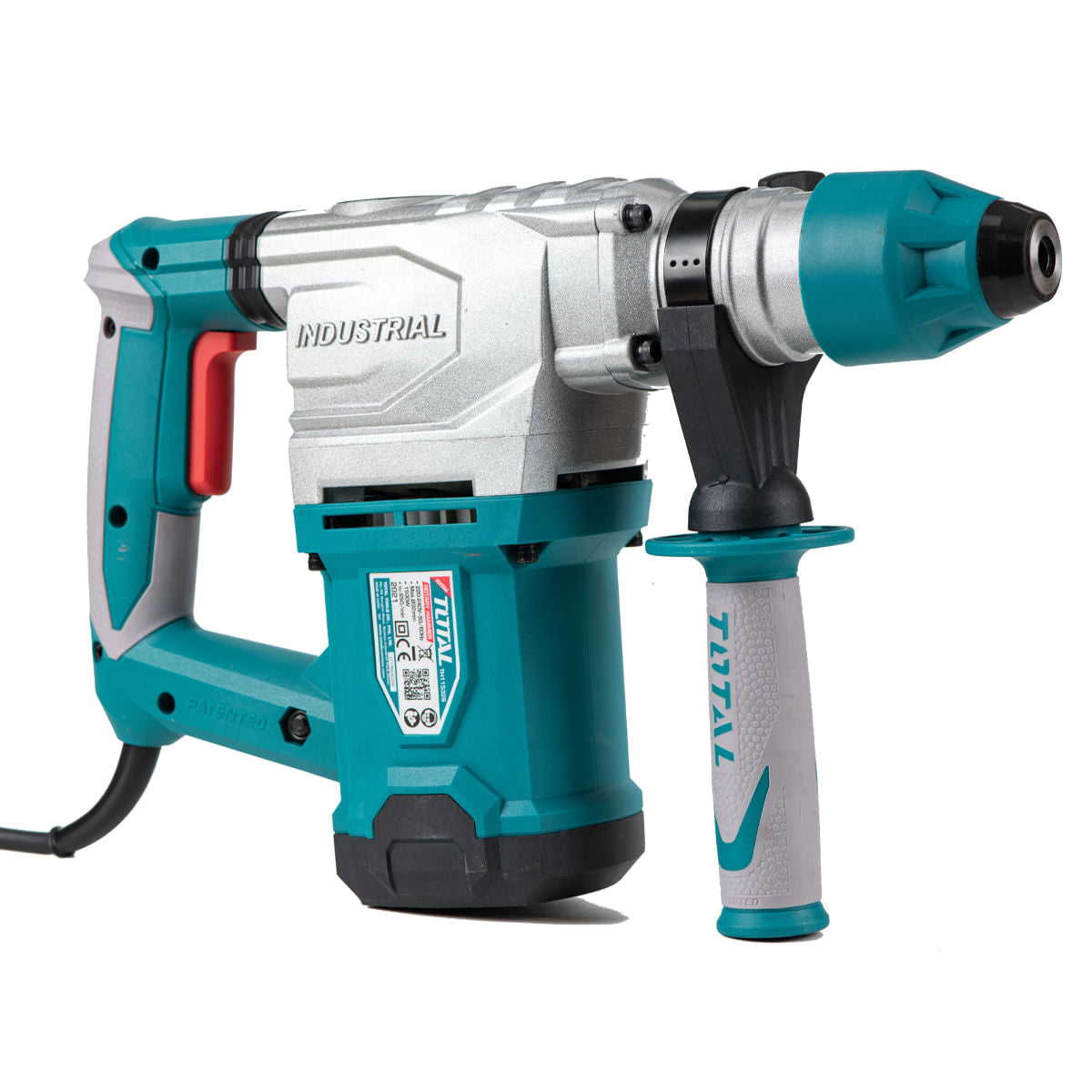 Ciocan rotopercutor TOTAL Industrial SDS, 5.5J - 1500W, 3, atomico.ro