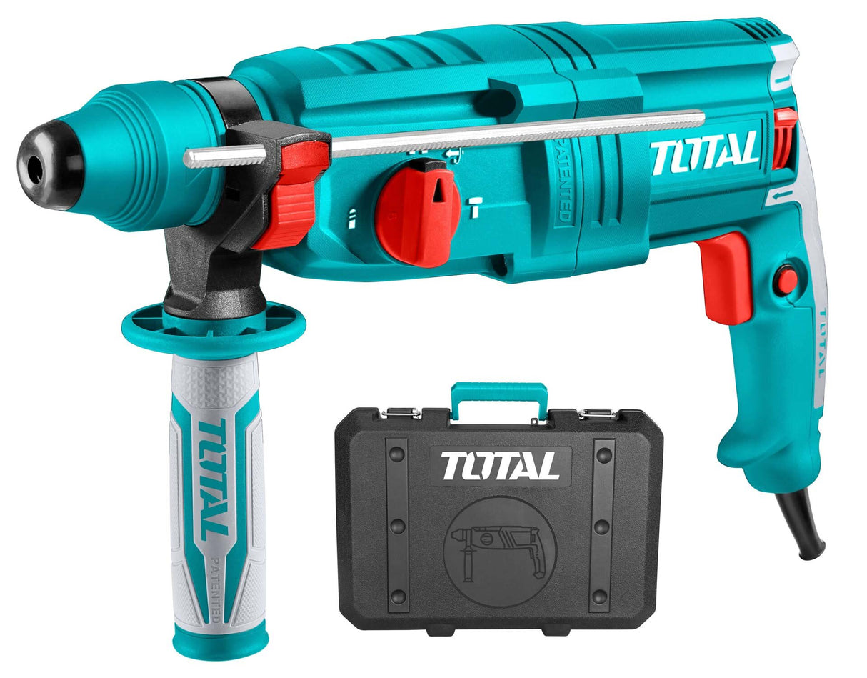 Ciocan rotopercutor TOTAL - 800W, 2.5J, SDS+ - RESIGILAT, 2, atomico.ro
